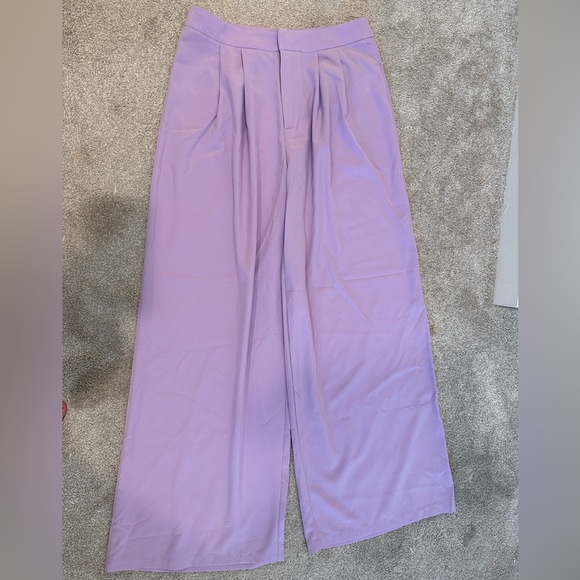 Dazy-Less Kpop High Waist Mopping Suit Pants - Picture 6 of 10